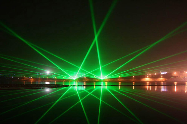 Green Laser Light