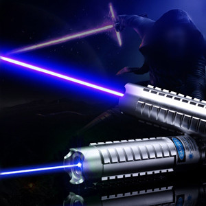 powerful blue laser