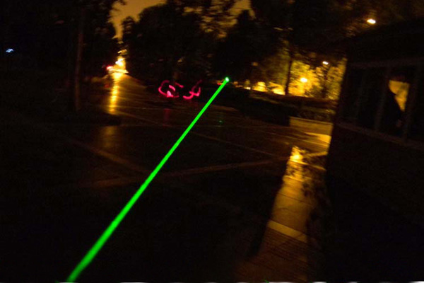 Green Laser Pen Beam