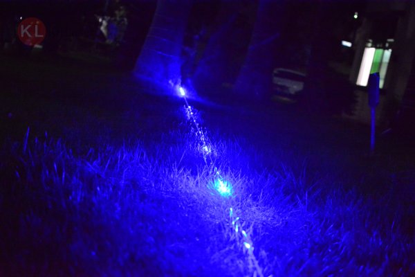 High Power Laser Flashlight