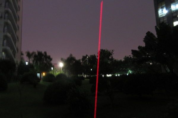Laser Beam Red
