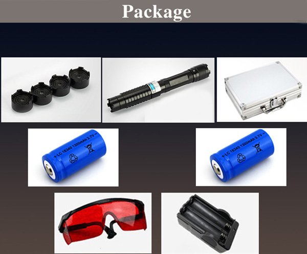 ARES Laser Pointer Package