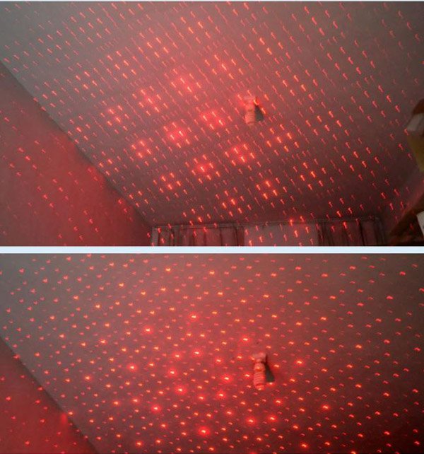 Green Laser Starry Pattern