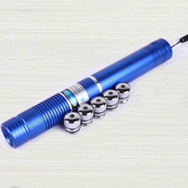 Multi-Pattern 2000mW Blue Laser Pen