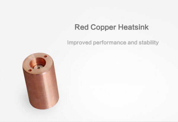 Red Copper Heatsink